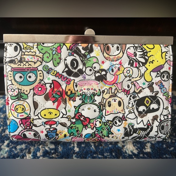 Tokidoki Sanrio x Characters Hello Kitty vintage clutch wallet - Picture 2 of 11